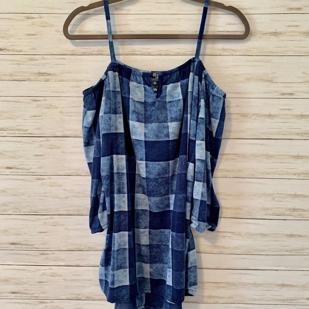 French Laundry Off The Shoulder Tunic Top (NWT)